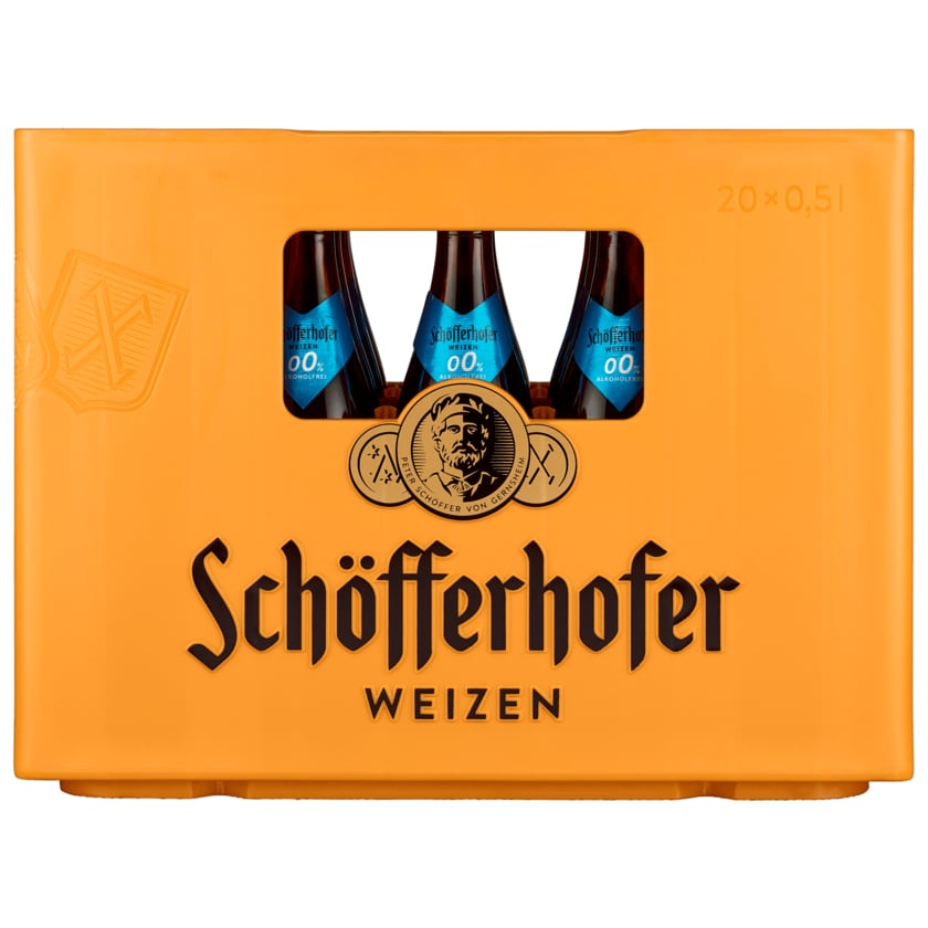 Schöfferhofer Weizen alkoholfrei 20x0,5l